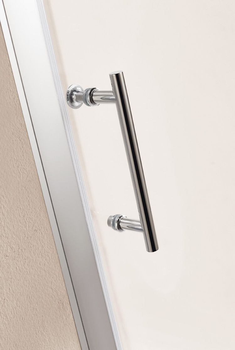 Шторка на ванну Cezares ECO-O-VF-2-170/145-C-Cr стекло прозрачное - 3