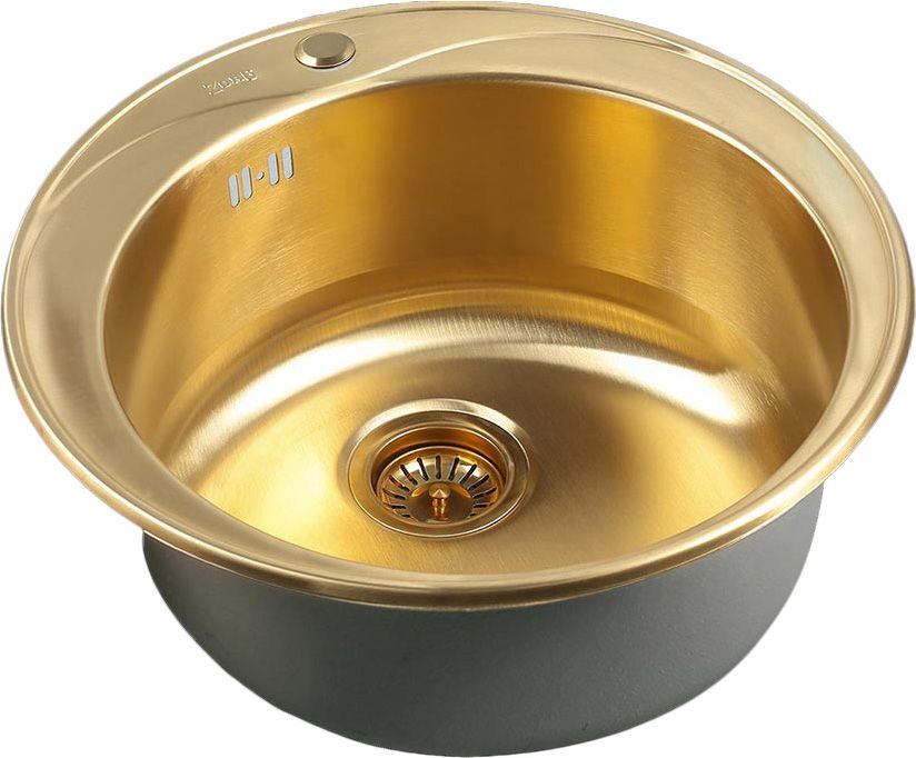 Мойка кухонная Zorg Inox Pvd SZR-510/205 Bronze SZR-510/205-BRONZE - 0