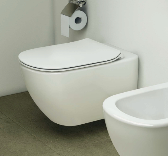Унитаз подвесной Ideal Standard Tesi AquaBlade с микролифтом - 4