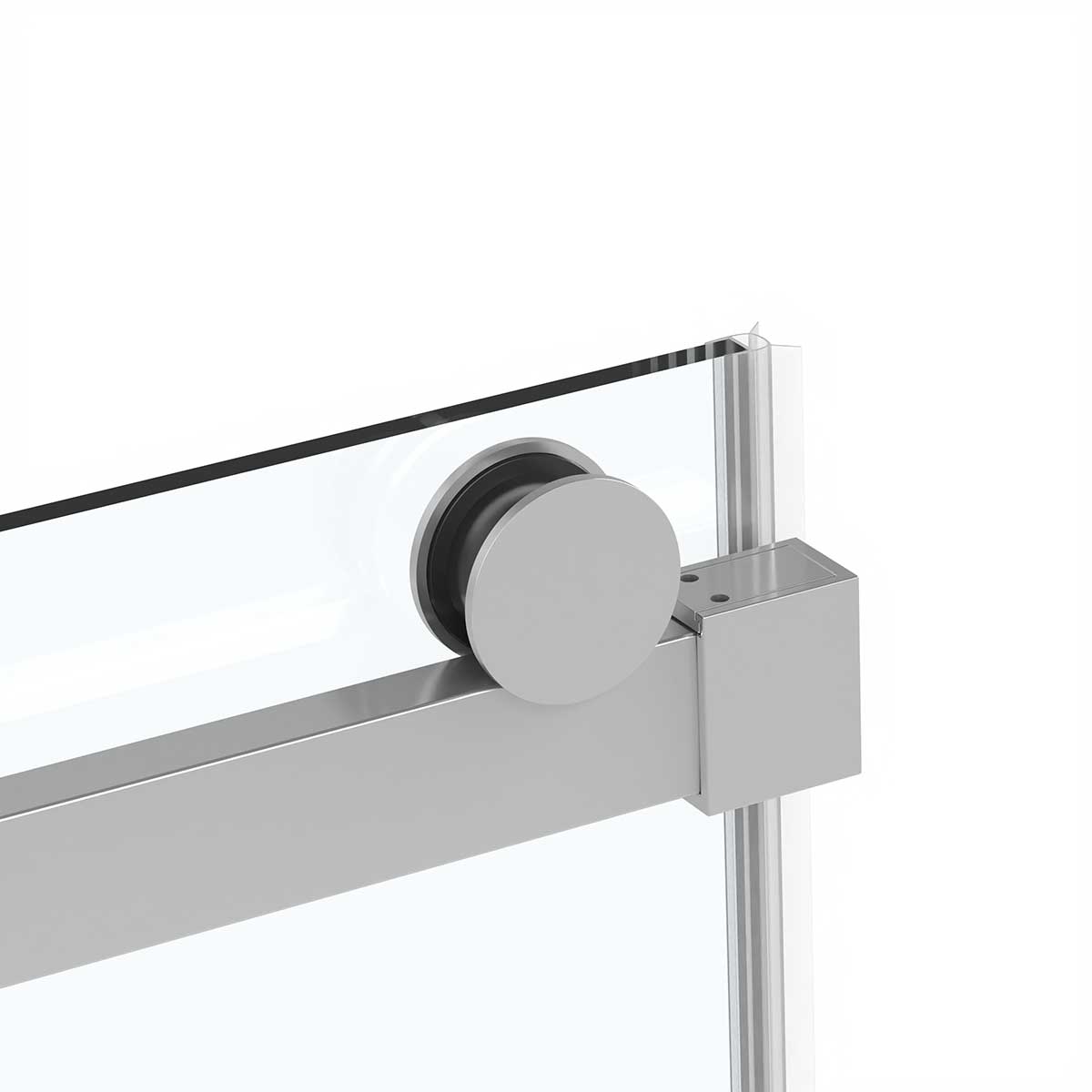 Душевая дверь в нишу Vincea Como Soft 120х195 профиль хром стекло прозрачное  VDS-1CS120CL - 5