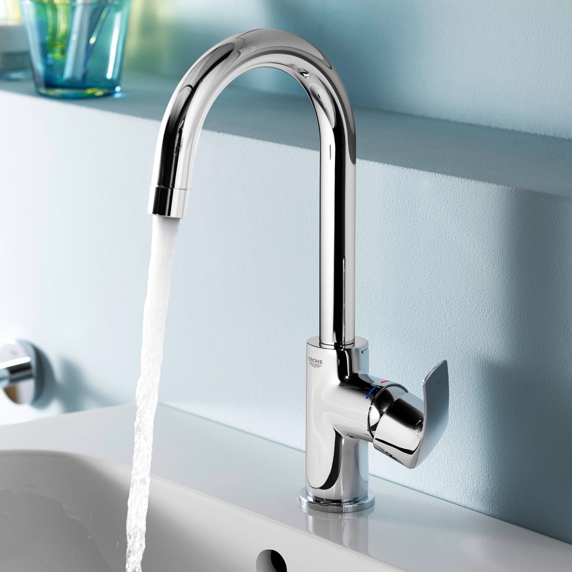 Смеситель Grohe Eurosmart New 23537002 для раковины - 3