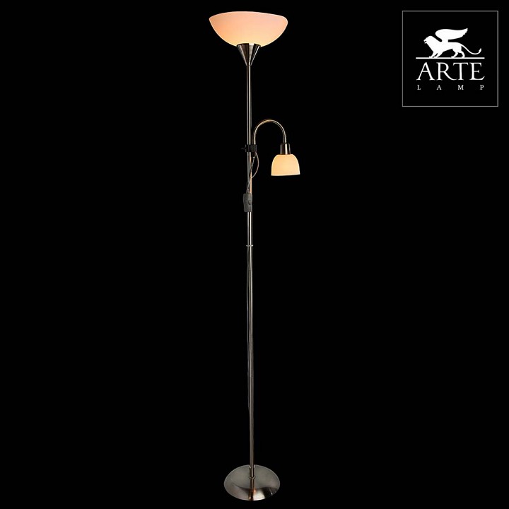 Торшер Arte Lamp Duetto A9569PN-2SS - 1