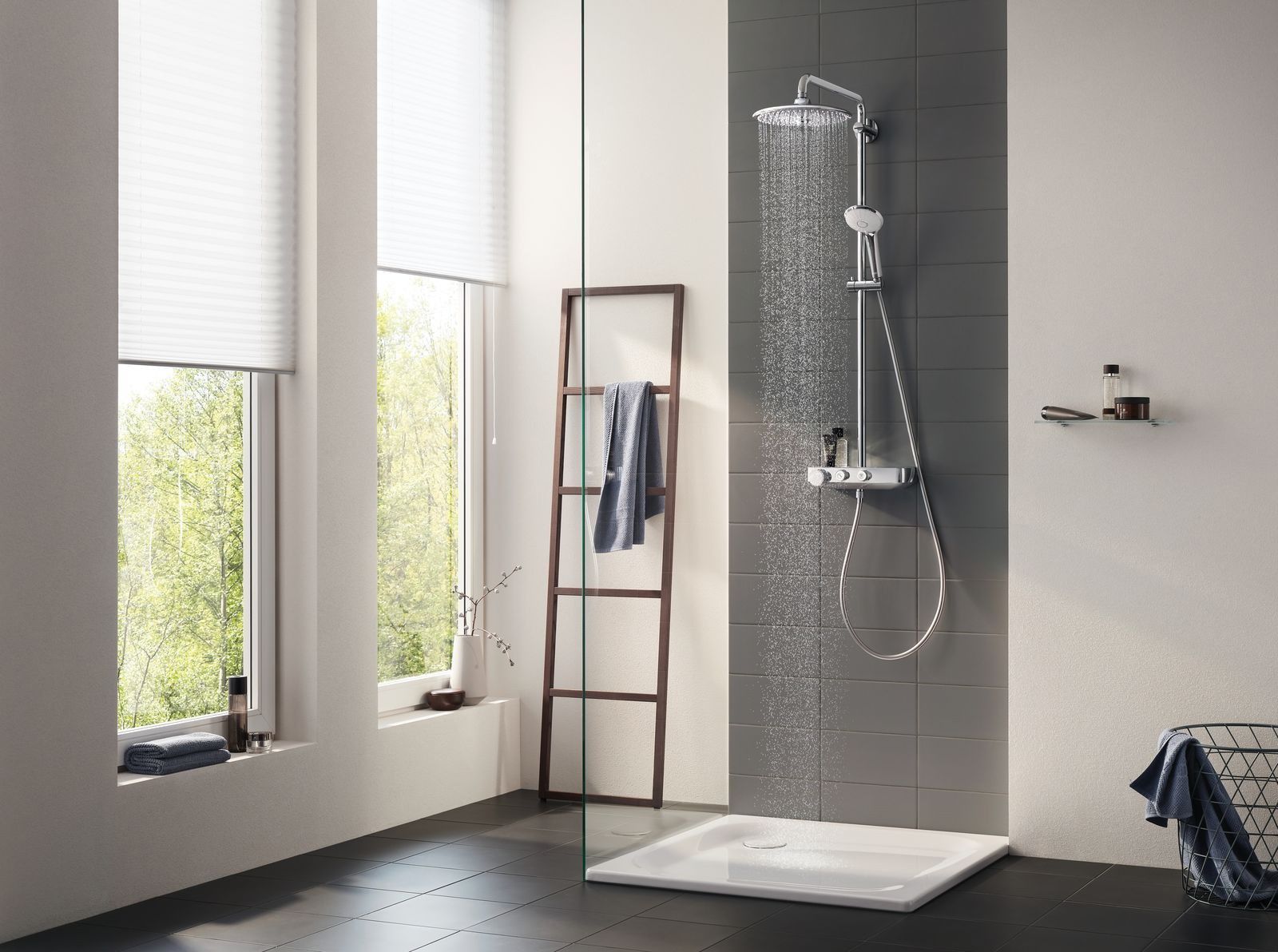 Душевая стойка Grohe Euphoria SmartControl 260 Mono 26509000 с термостатом - 3