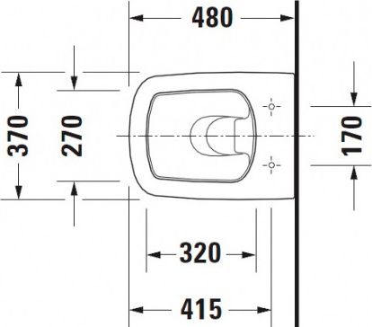 Унитаз подвесной Duravit DuraStyle 2539090000 - 3