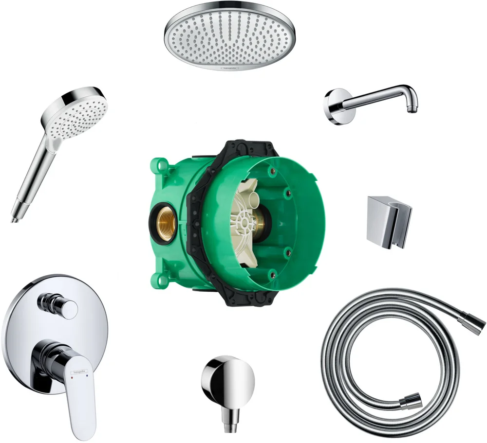 Душевой комплект Hansgrohe Crometta S 27958000 - 1