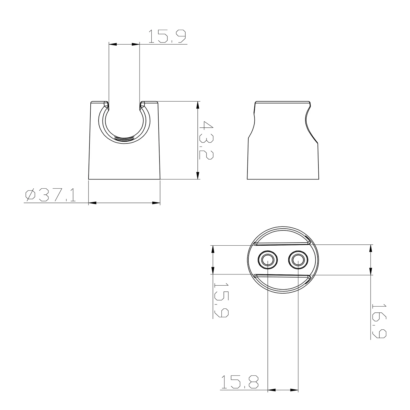 Комплект аксессуаров Lemark LM8077C для биде, хром - 1