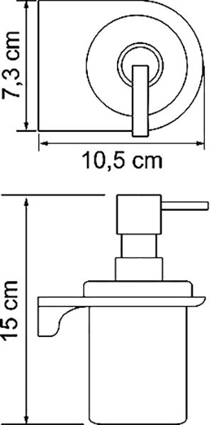 Дозатор Wasserkraft Kammel K-8399 - 2