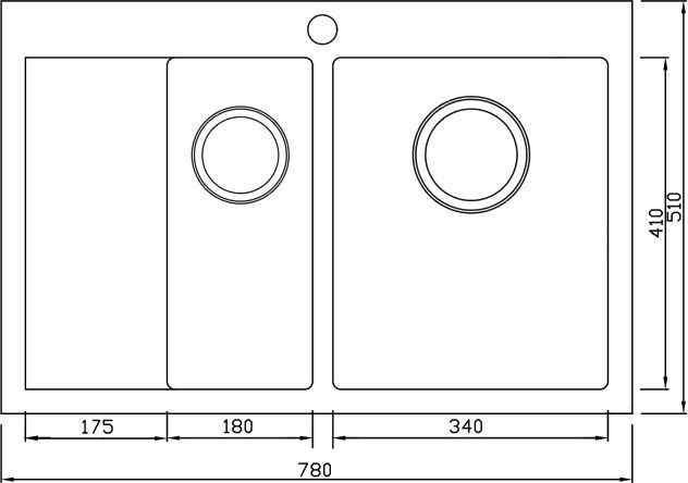 Металлическая мойка Seaman SMB-7851D  SMB-7851DLS.A - 2