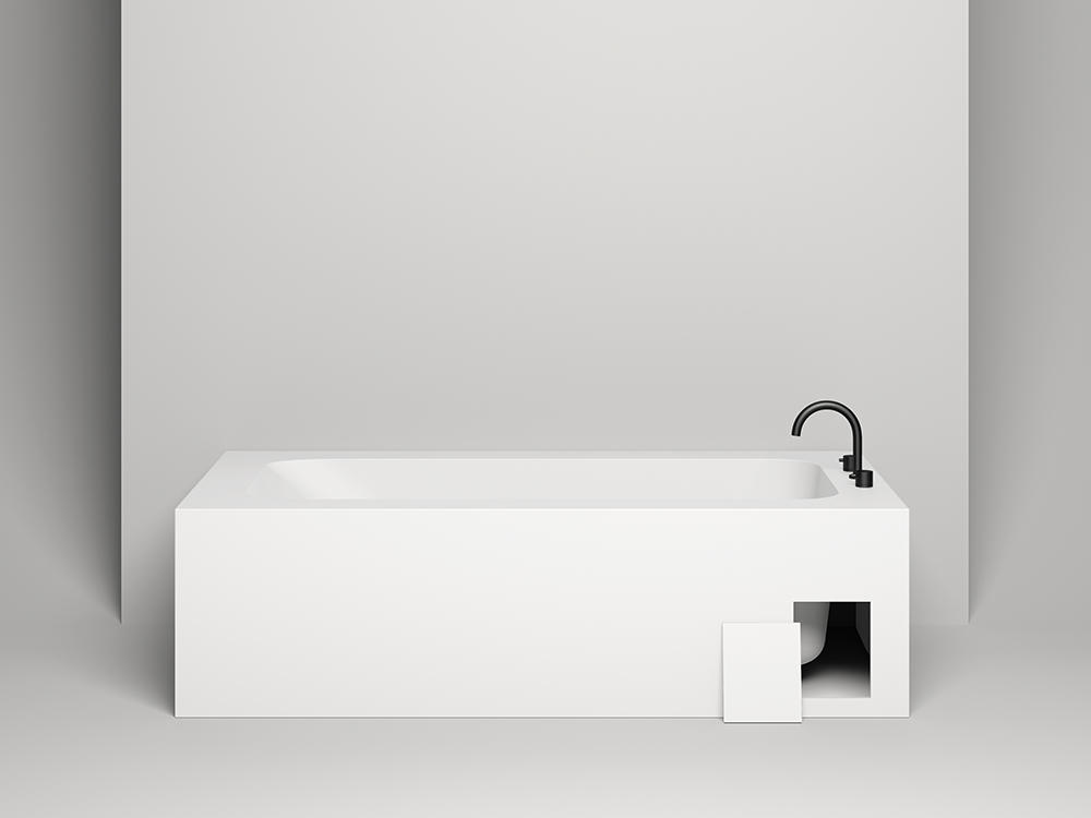 Ванна из искусственного камня Salini Orlando 190x100 102114MH S-Sense, матовый, RAL снаружи - 4