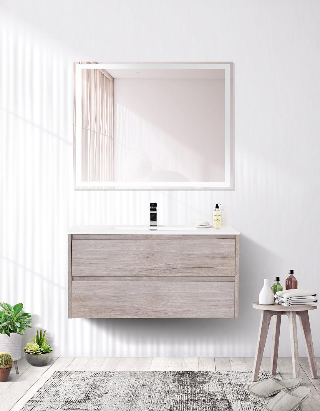 Комплект мебели BelBagno Kraft 100 светлое дерево - 0