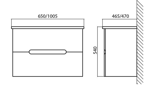 Тумба с раковиной BelBagno SOFT-1000-2C-SO-BF - 3