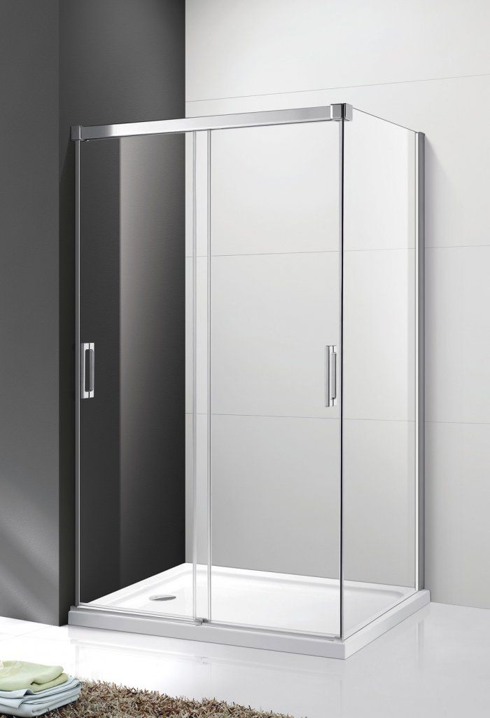 Душевой уголок Cezares Tandem Soft AH-2-120/80-C-Cr-IV стекло прозрачное TANDEM-SOFT-AH-2-120/80-C-Cr-IV - 1