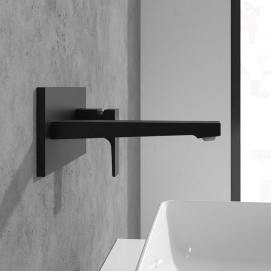 Смеситель для раковины Villeroy & Boch Architectura Square черный, матовый  TVW125003000K5 - 2