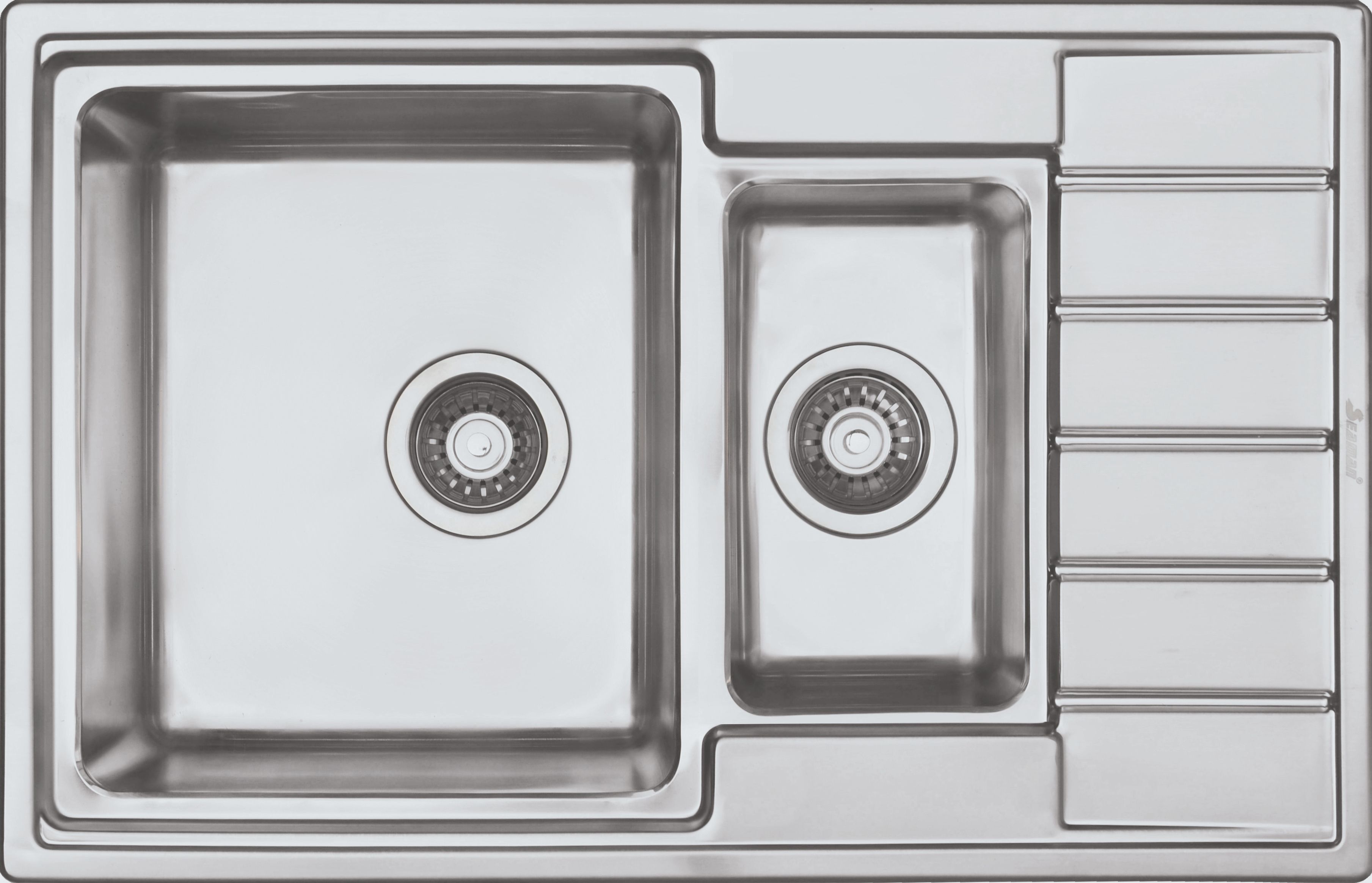 Мойка кухонная Seaman Eco Roma SMR-7850B без отверстий SMR-7850B.0 - 0