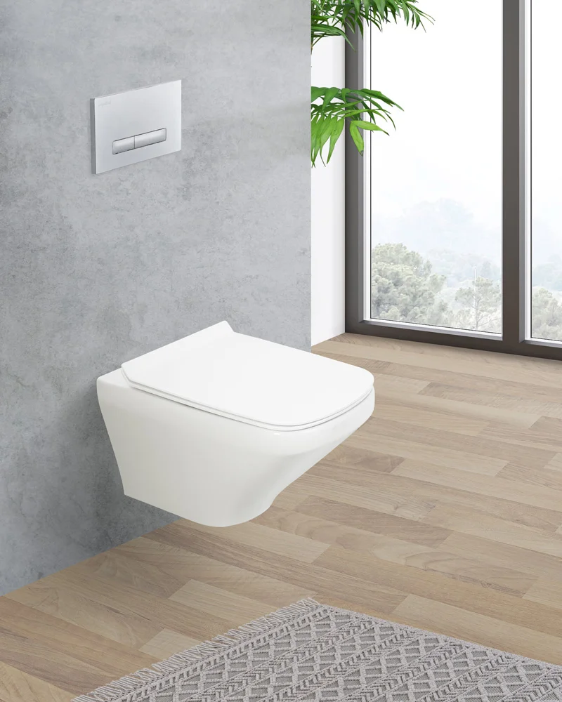 Унитаз подвесной BelBagno Sela белый, с сиденьем микролифт  BB3201CHR/BB3201SC - 2