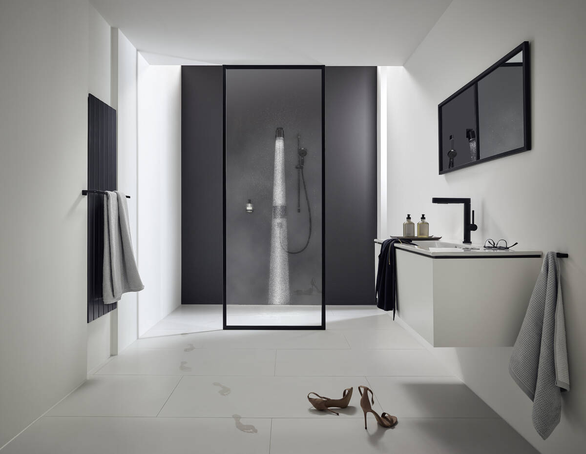 Полотенцедержатель Hansgrohe AddStoris 41747670 матовый черный - 1