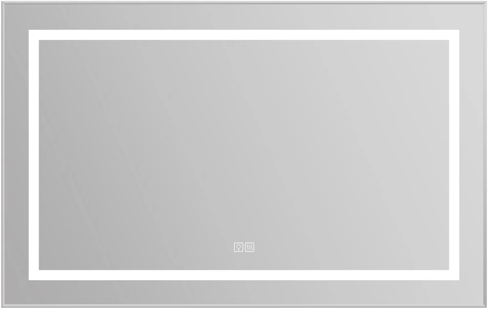Зеркало BelBagno Kraft 108.5х68.5 с подсветкой, подогревом, хром  SPC-KRAFT-1085-685-TCH-WARM - 0