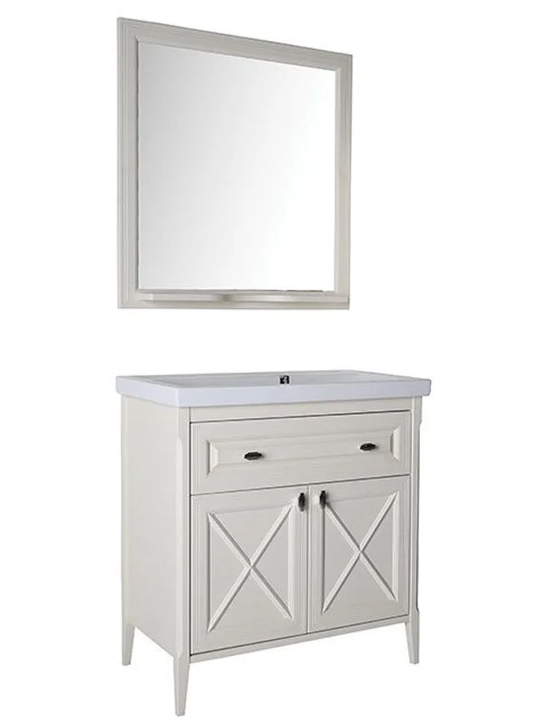 Комплект мебели для ванной Монте 80 (Благородный Бежевый)	 1079101 - 1