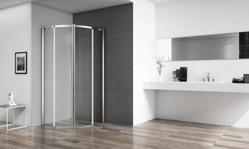 Душевой уголок BelBagno Acqua 100х100 хром  ACQUA-R-2-100-C-Cr - 1