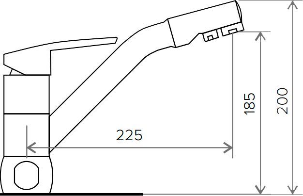 Смеситель Polygran Дуо 0207 хлопок 660700 - 1