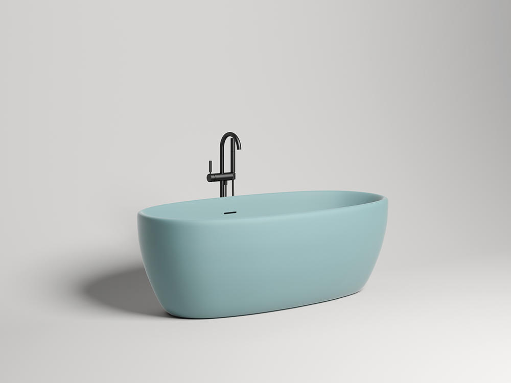 Ванна из искусственного камня Salini Luce 170x85 100121MRF S-stone, матовый, RAL полностью - 1