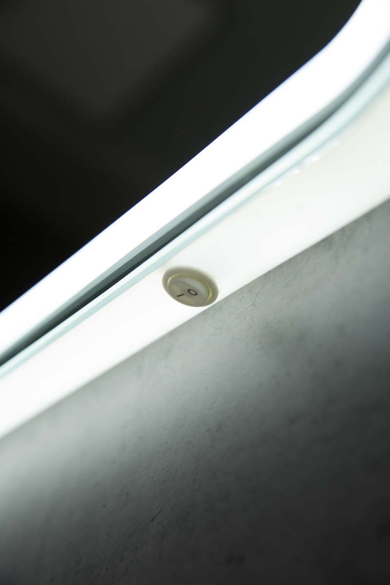 Зеркало BelBagno SPC-CEZ-1000-700-LED-BTN - 2