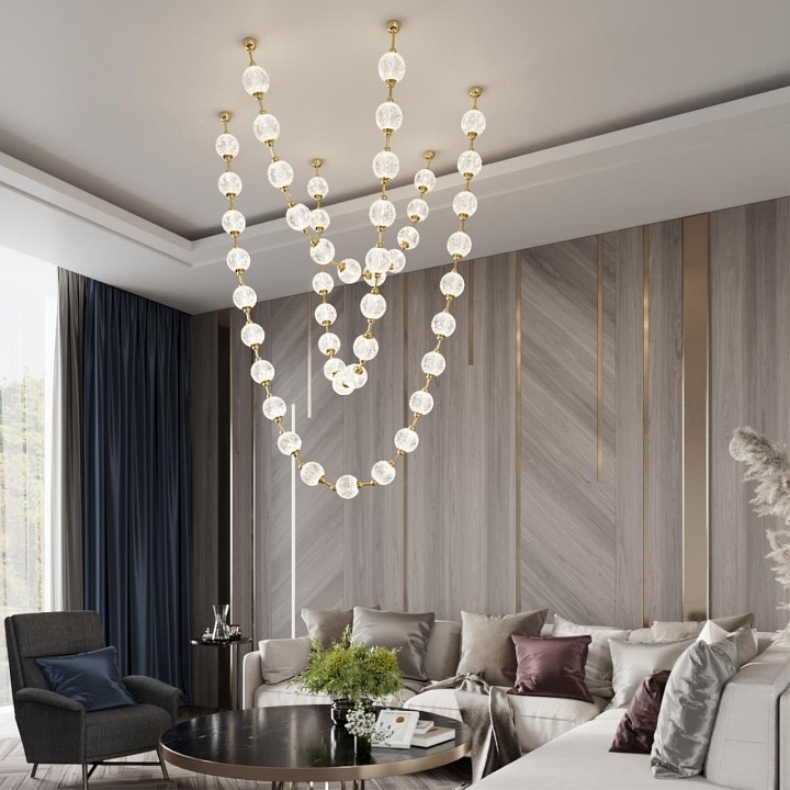 Подвесной светодиодный светильник Odeon Light Crystal 5008/192L - 1