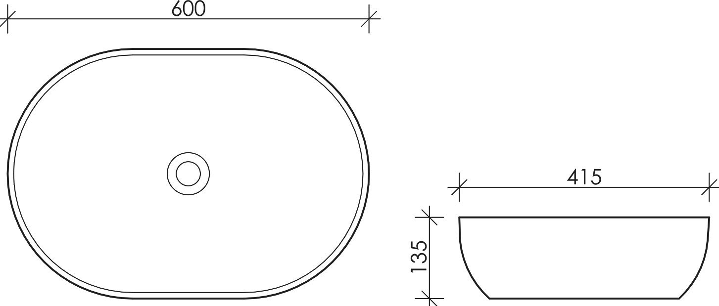 Раковина Ceramica Nova Element CN5009 - 6