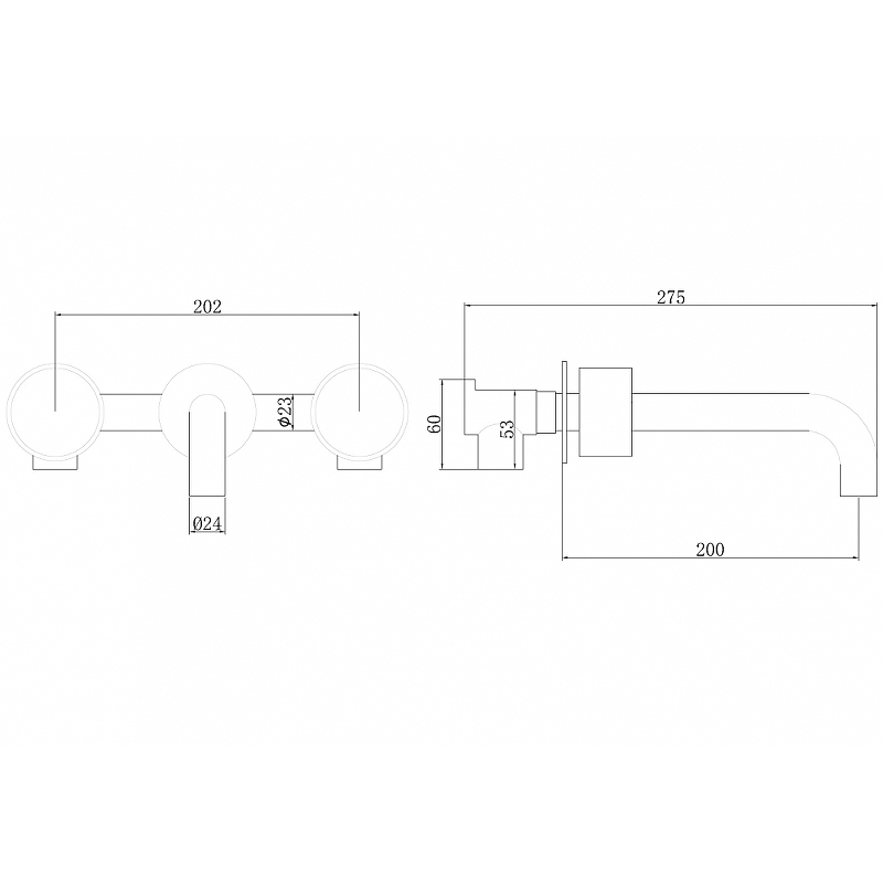 Смеситель для раковины Abber Wasser Kreis черный матовый AF81122B - 2