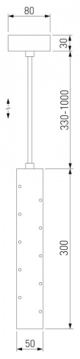 Подвесной светильник Elektrostandard Bong a055666 - 2