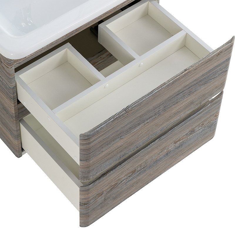 Тумба с раковиной BelBagno Albano 50 светлое дерево - 2