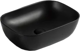 Раковина накладная BelBagno 50 см черный матовый  BB1302-H301 - 0