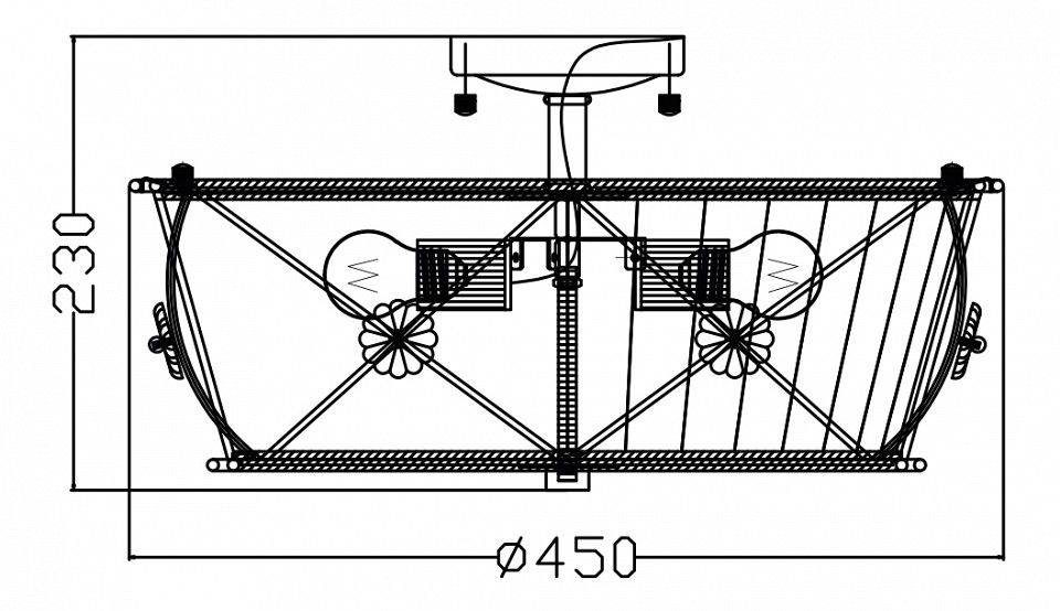 Потолочный светильник Maytoni Bellone ARM369-03-G - 2