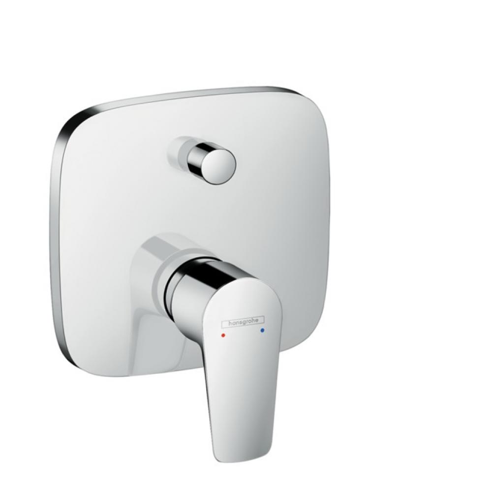 Смеситель hansgrohe Talis E для ванны, однорычажный, СМ, со встроенной защитной комбинацией, 71474000, хром - 0