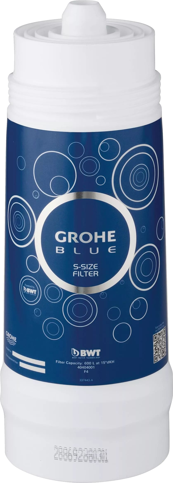 Фильтр Grohe Blue 40404001 S-Size, без насадки - 0