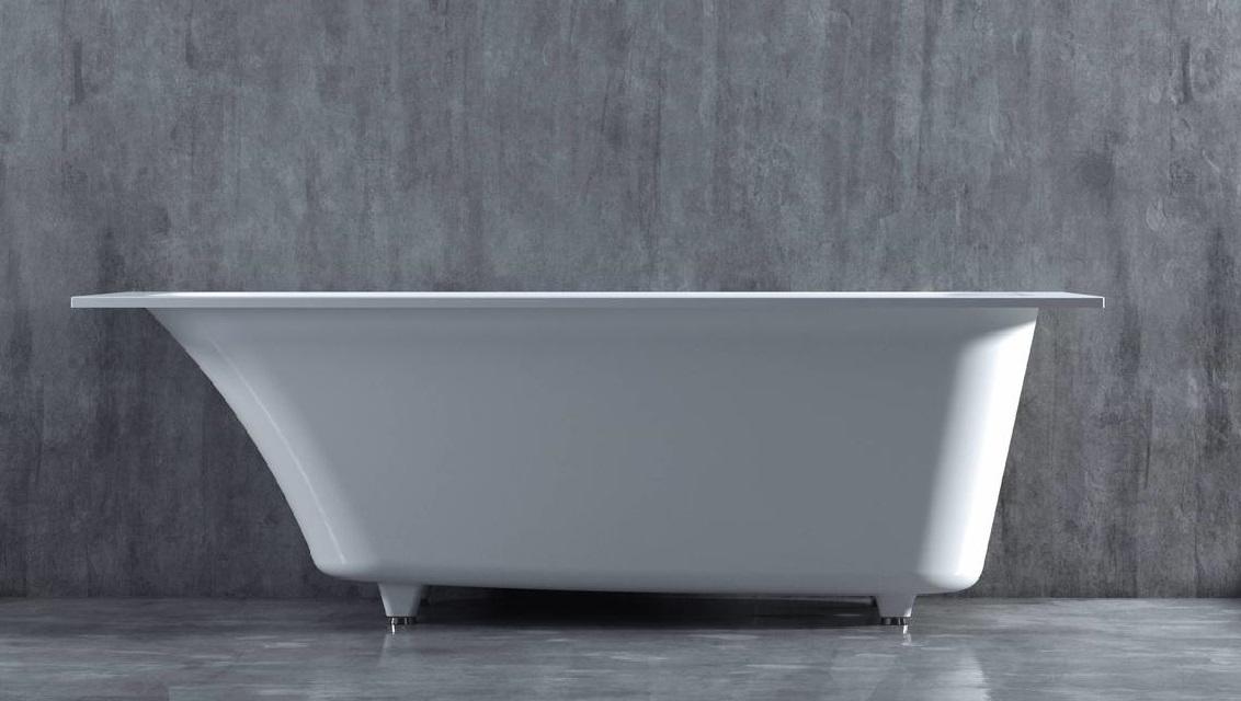 Ванна из искусственного камня Salini Orlando 180x80 102122MRH S-Stone, матовый, RAL снаружи - 7