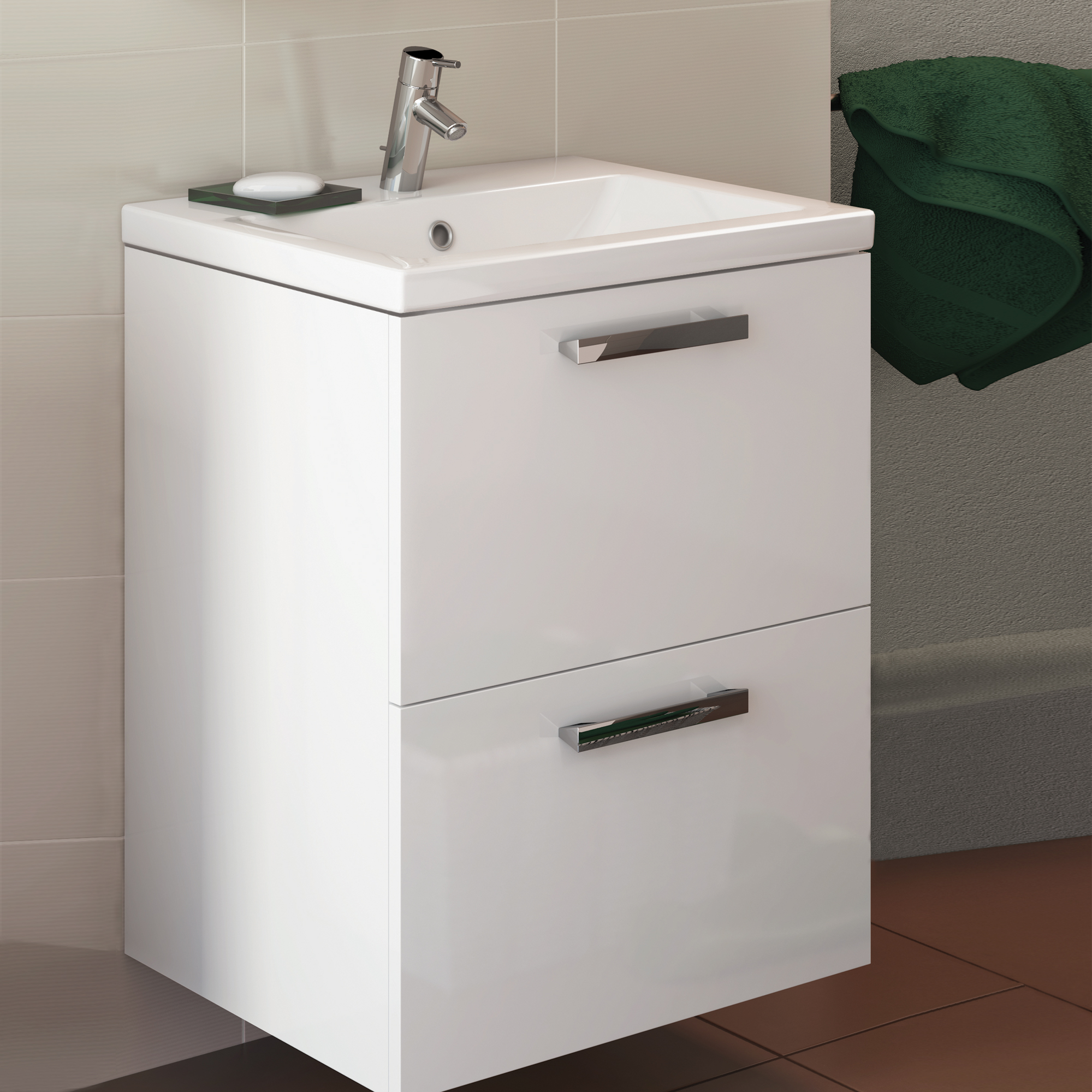 Тумба для комплекта Cersanit Melar 60 B-SU-MEL-CM60 - 0