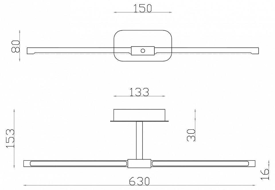 Подсветка для зеркала Favourite Insight 4016-2W - 4