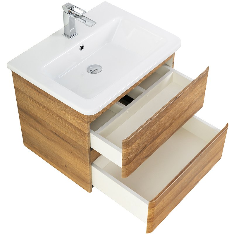 Тумба под раковину BelBagno 50 светлое дерево ALBANO-CER-500-2C-SO-RR - 2