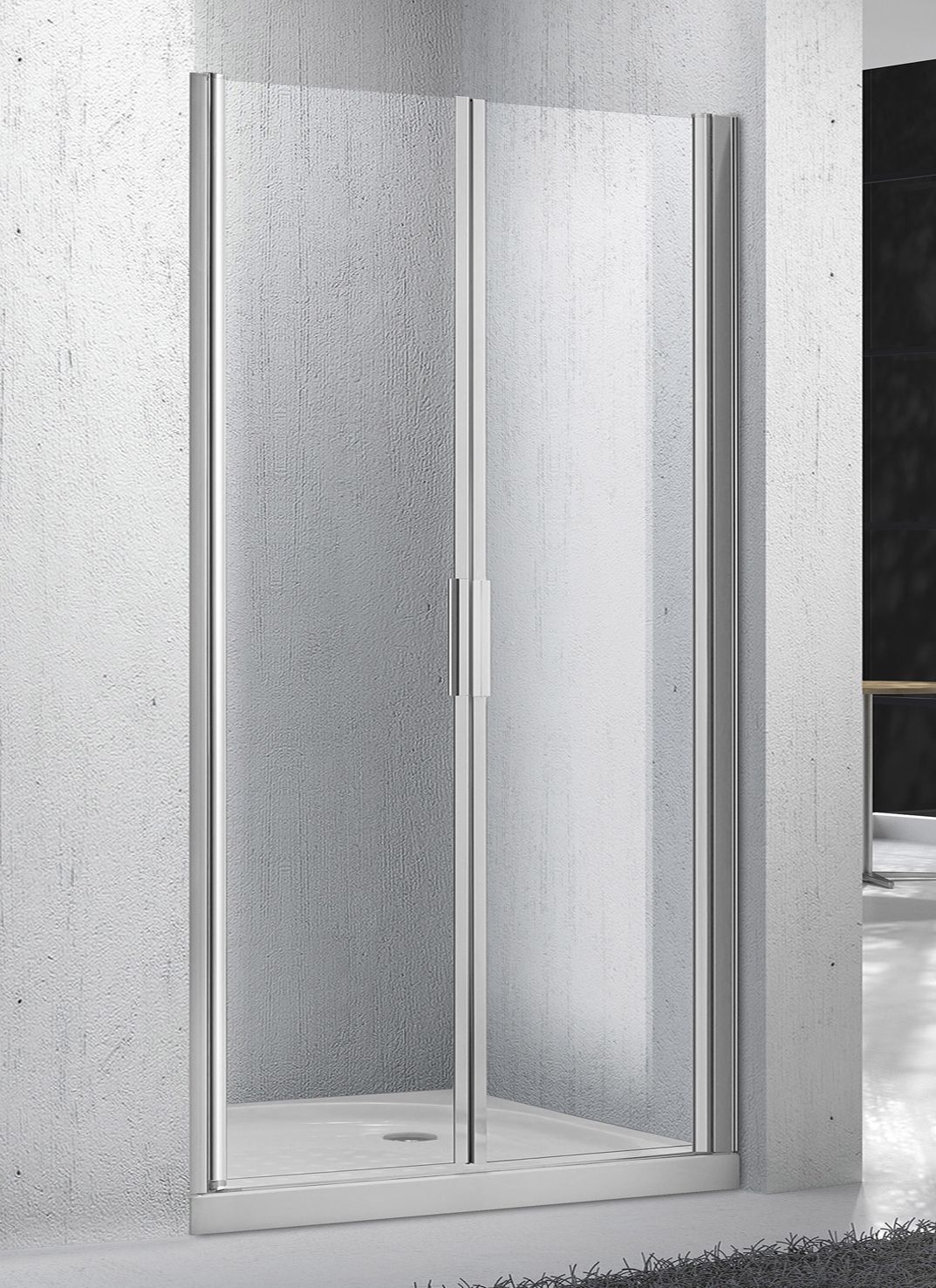 Душевая дверь в нишу BelBagno Sela B 2 80 C Cr SELA-B-2-80-C-Cr - 1