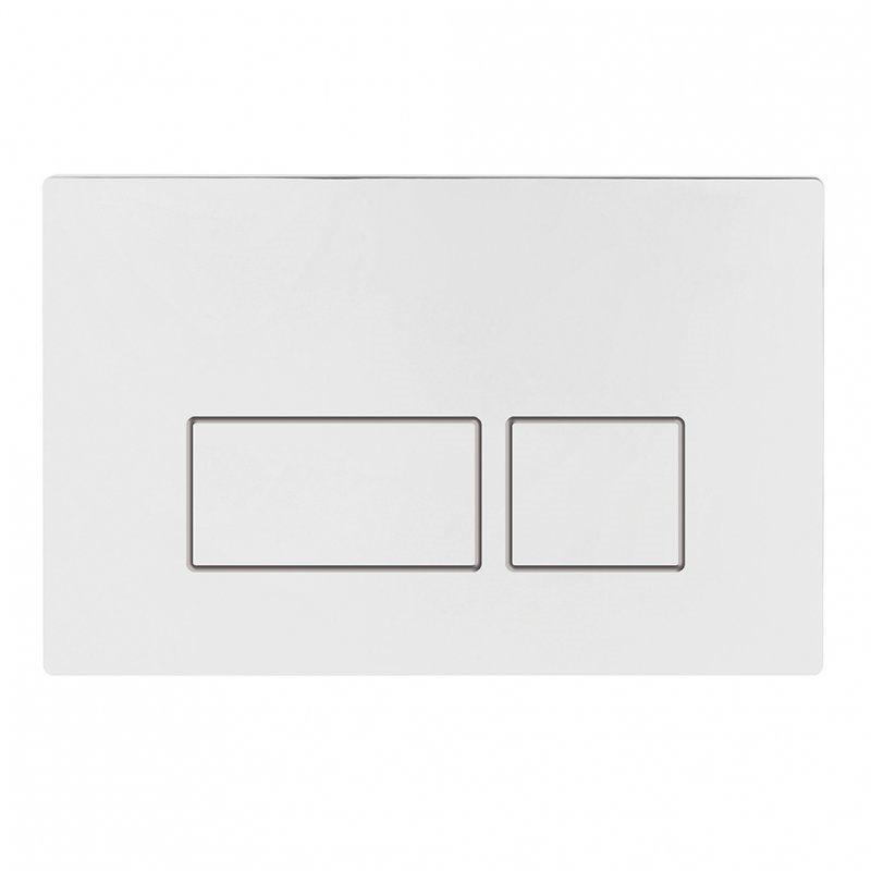 Кнопка смыва BelBagno белая глянцевая  BB042BL - 0