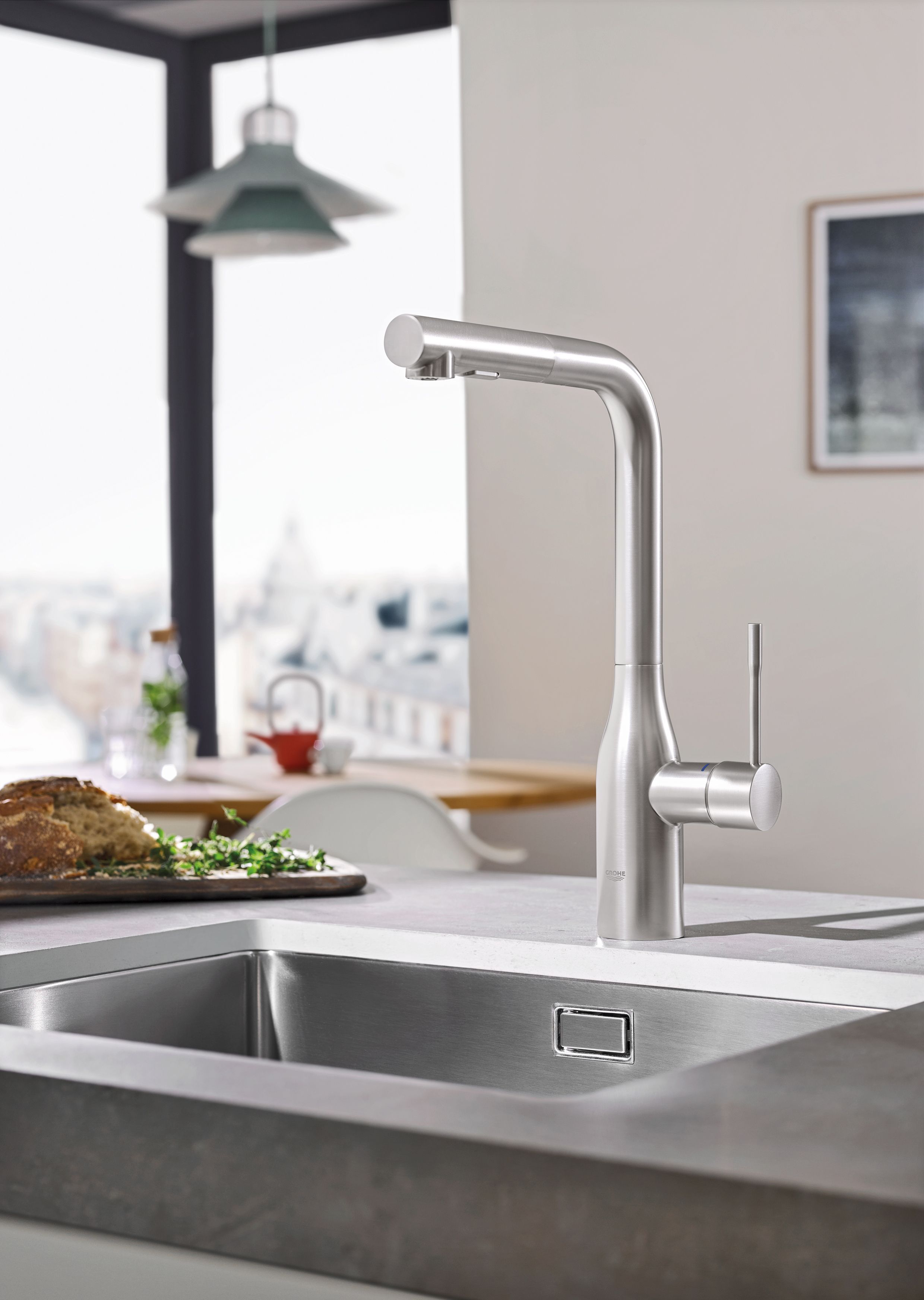 Смеситель Grohe Essence 30270DC0 для кухонной мойки, суперсталь - 2