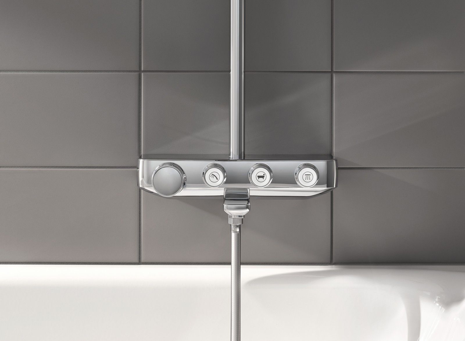 Душевая стойка Grohe Euphoria SmartControl 260 Mono 26510000 с термостатом - 8