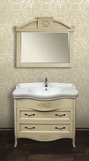 Зеркало BelBagno Primavera bianco antico BB45S/PBA - 2