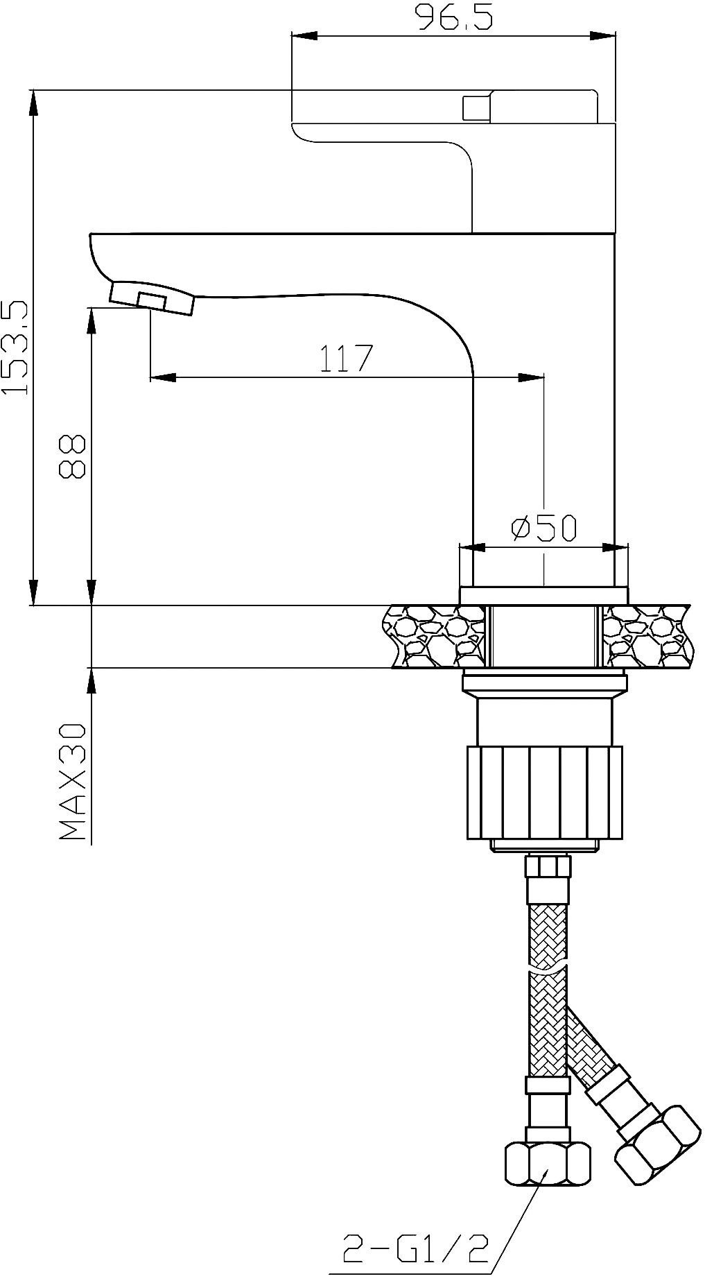 Термостат 1 Orange Thermo T19-021cr для раковины - 5