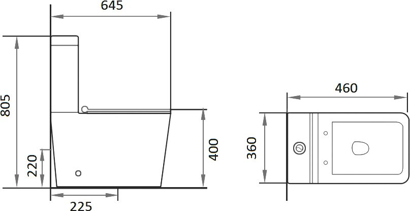 Унитаз-компакт Orange C06-000W с микролифтом - 7