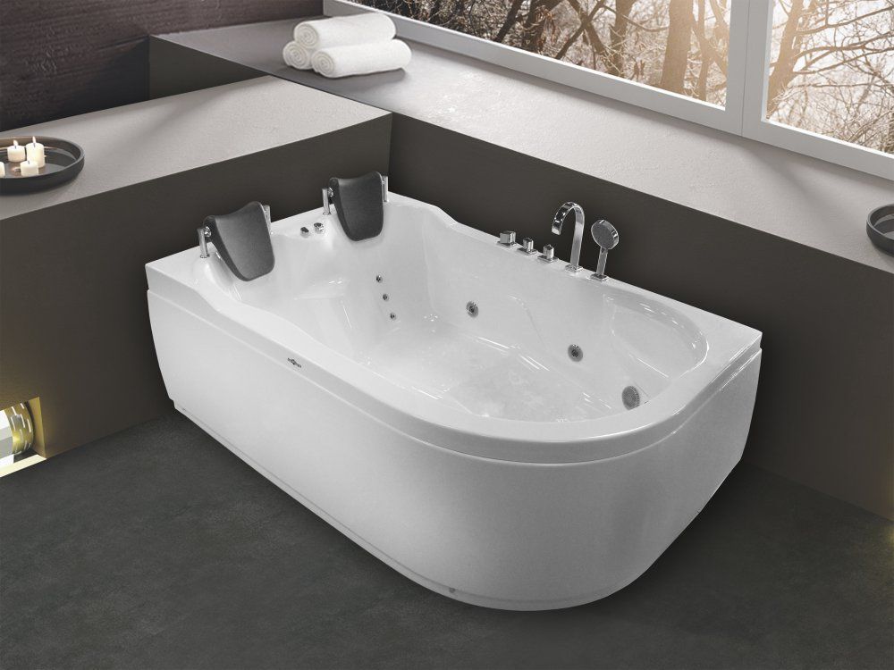 Акриловая ванна Royal Bath Norway 180 см, левая, с каркасом RB331100KL - 3