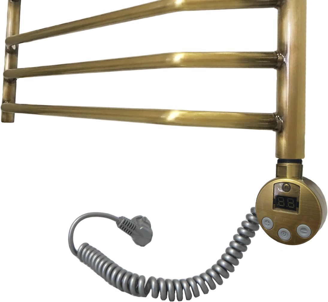 Полотенцесушитель электрический Domoterm Лаура П9 50x70, античная бронза, R Лаура П9 500x700 АБР ER - 2