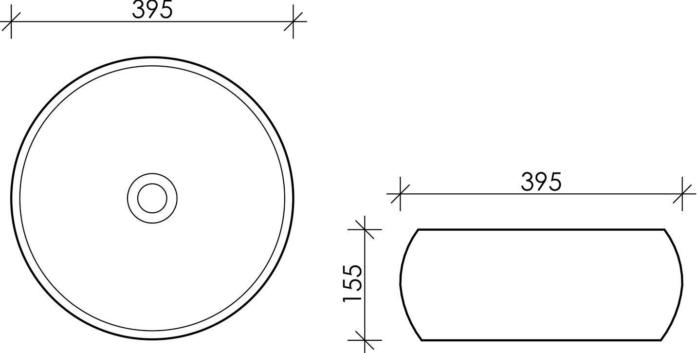 Рукомойник Ceramica Nova Element CN6001 - 6