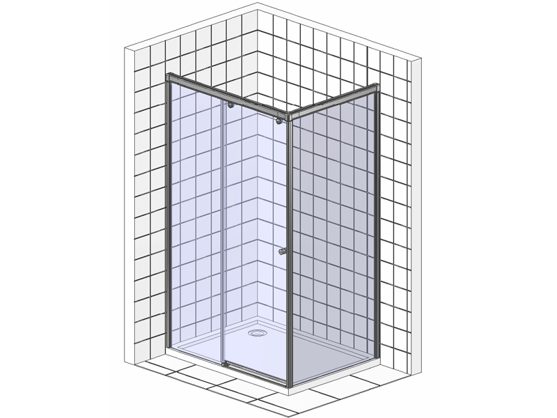 Душевой уголок Cezares Premier Soft W AH1 140/100 C Cr IV PREMIER-SOFT-W-AH-1-140/100-C-Cr-IV - 5